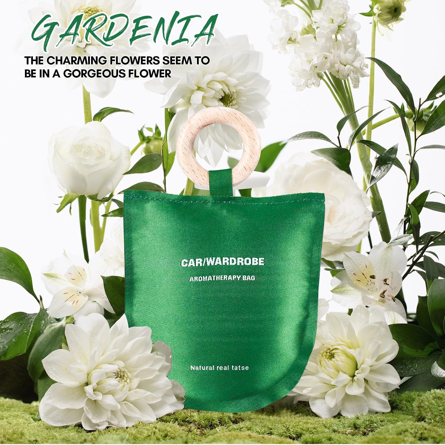 MYARO Gardenia Scented Sachet for Closets and Cars