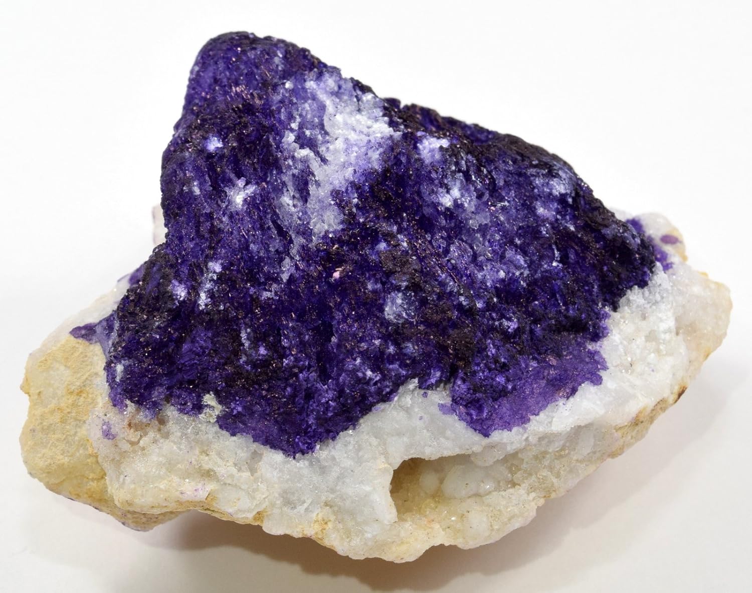 HQRP 3 18 Inch Dyed Deep Purple Quartz Druzy Crystal Specimen from Morocco