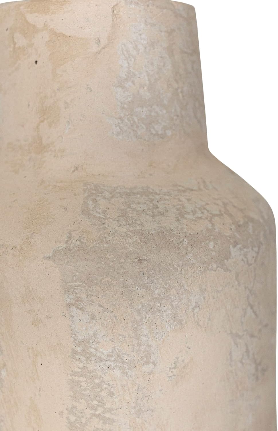 White Paper Mache Vase by Foreside Home and Garden