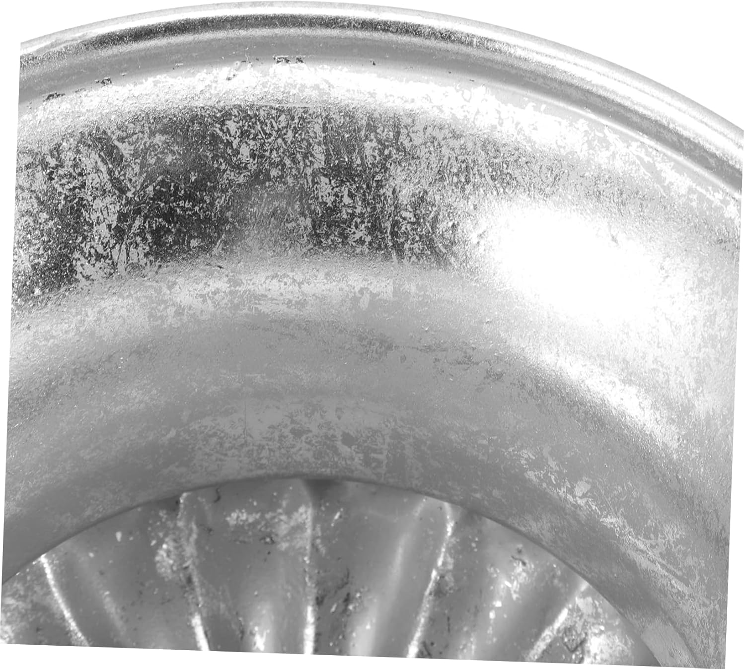 Yardwe Vintage Flower Vase with Gold Base Decorative Urn