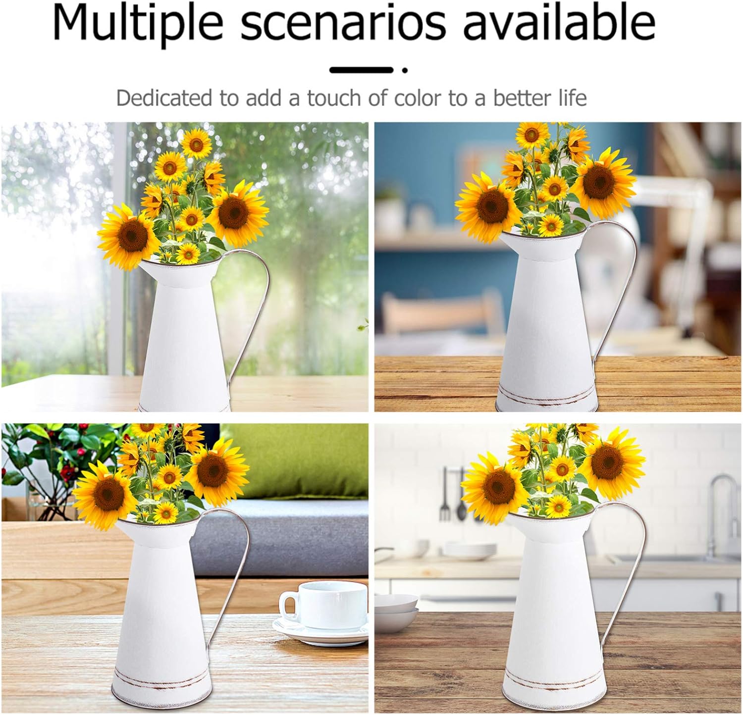 Vintage Flowerpot for Home Decor Elegant Rustic Planter