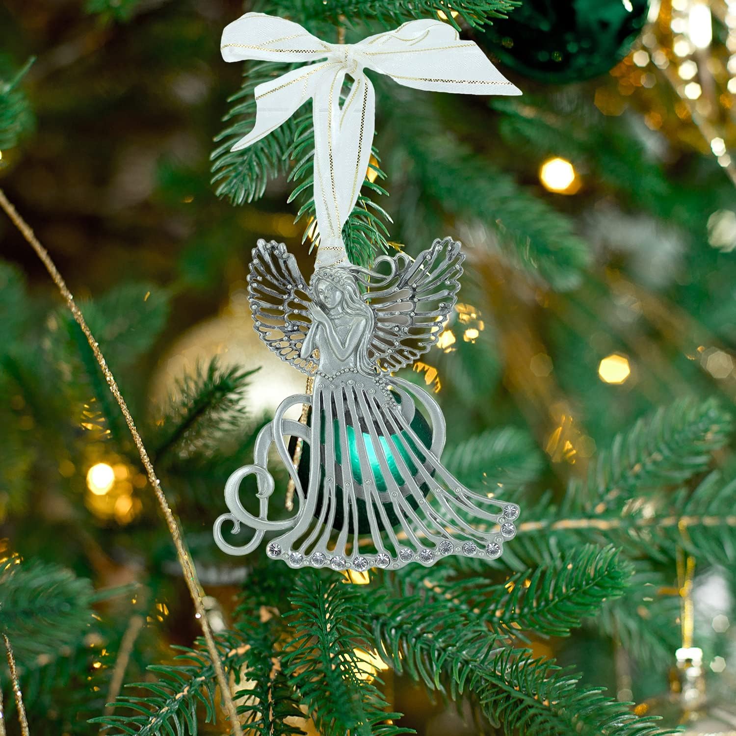 Christmas Memory Angel Ornament 3 34 Inches