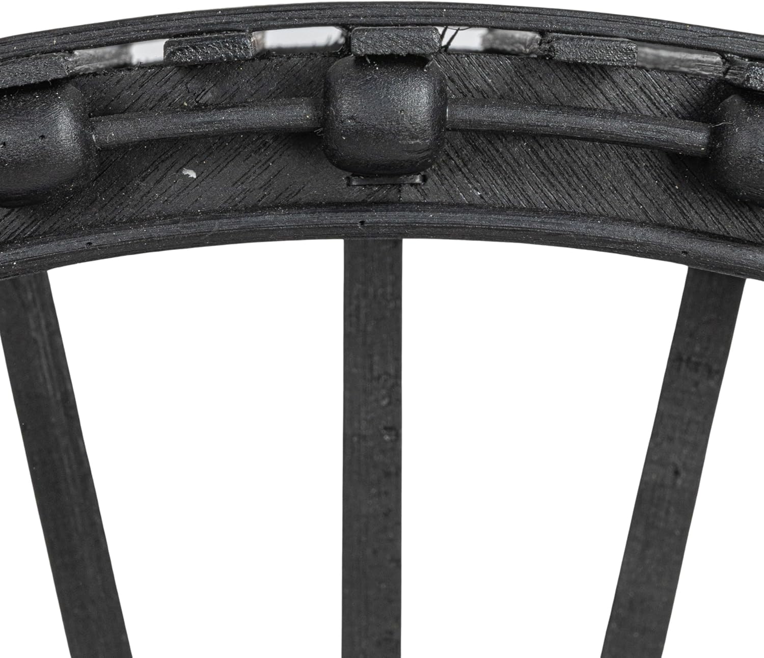 Creative Co Op Arched Wall Shelf Black