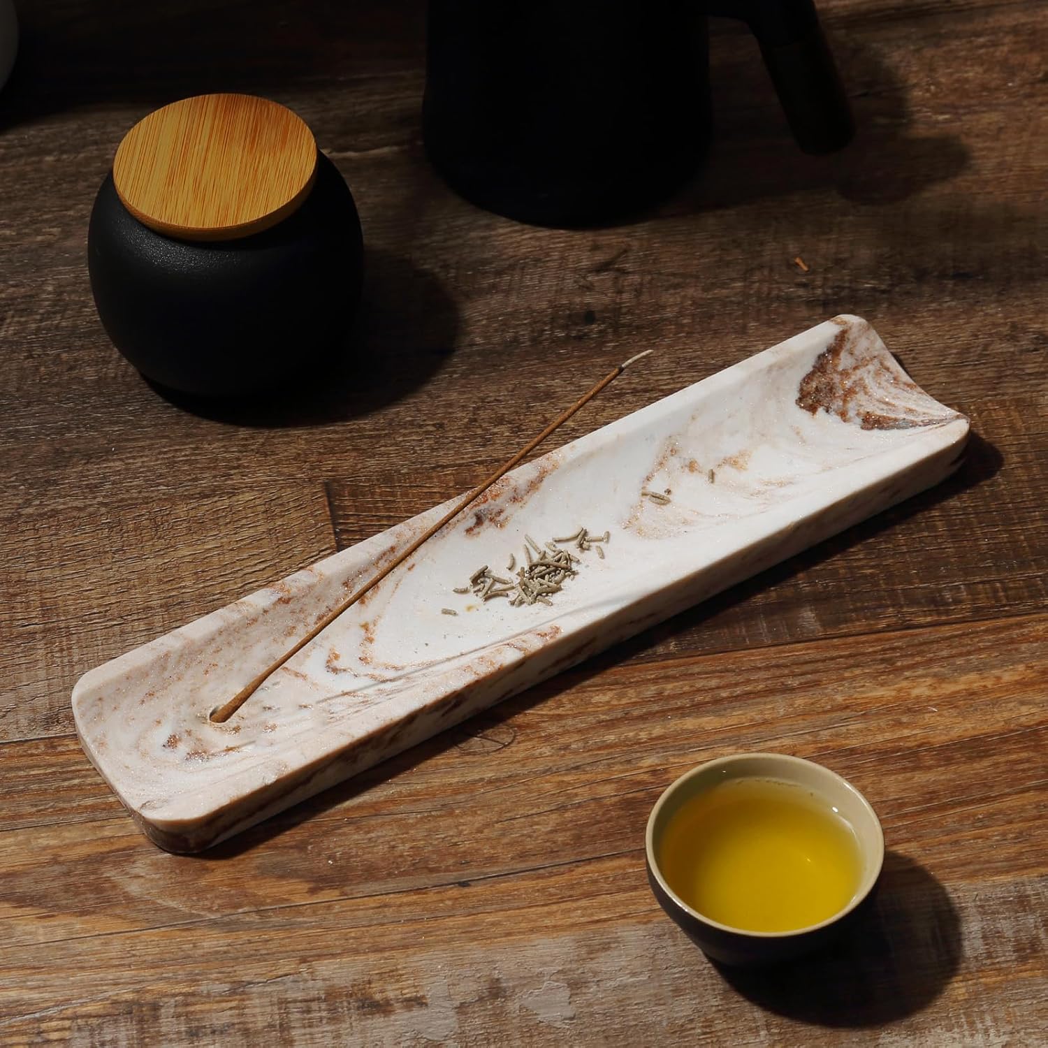 Koville Marble Incense Holder for Sticks