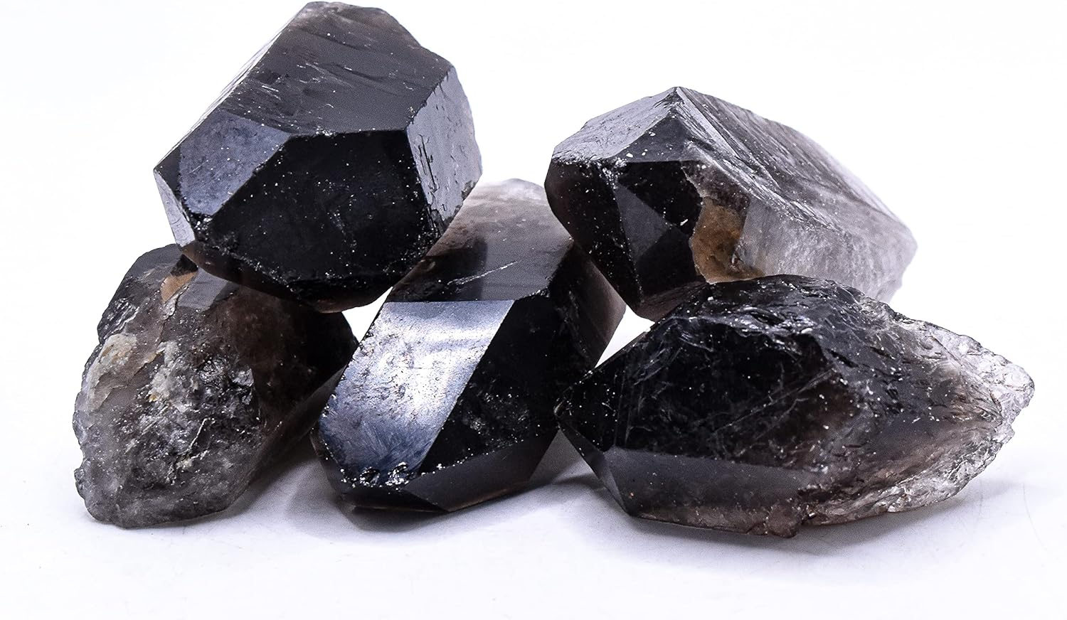 HQRP Dark Smoky Quartz Natural Gemstone Stick - Brazil