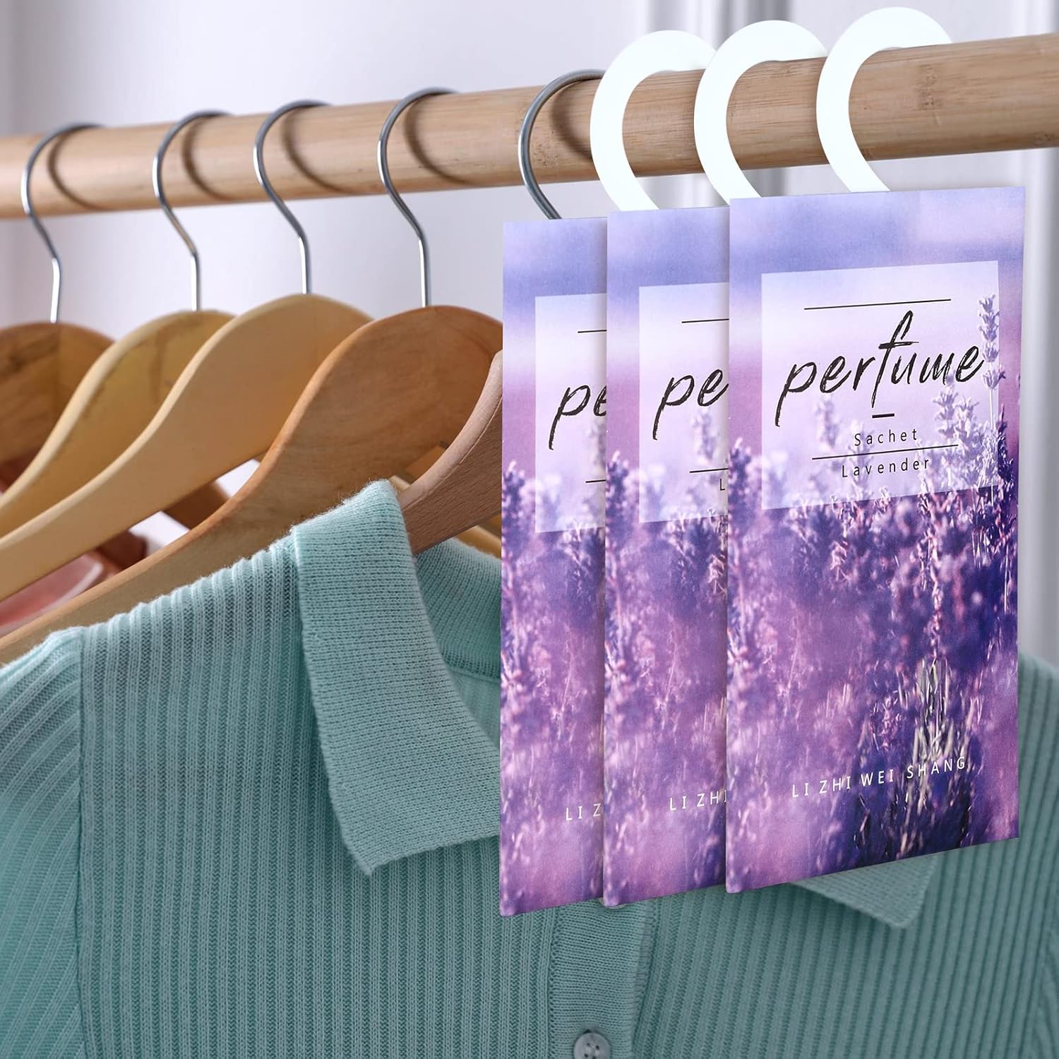 24 Pcs Lavender Scented Sachets for Closets and Drawers