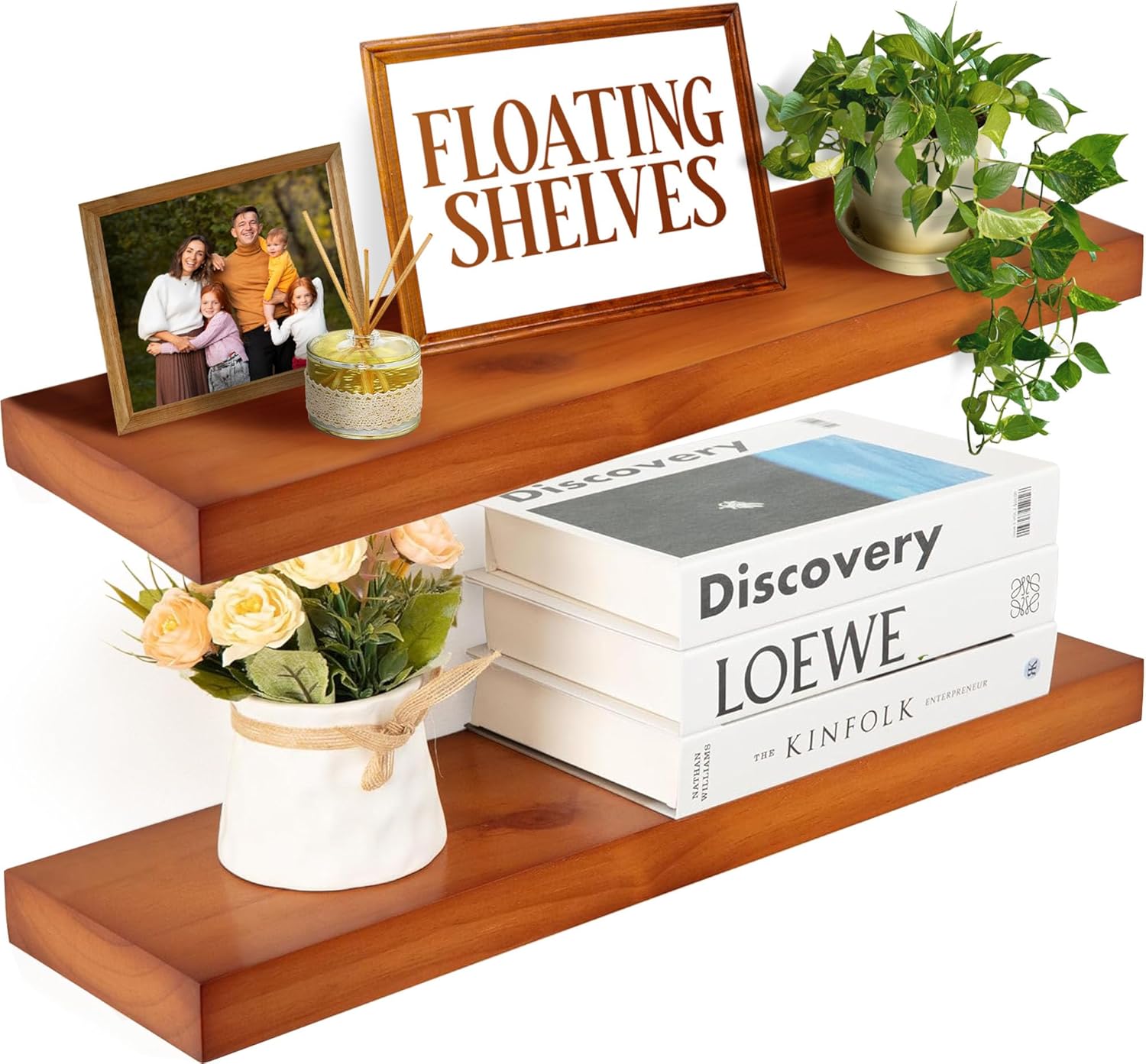 Imperative Decor Heavy Duty Floating Shelves Set of 2