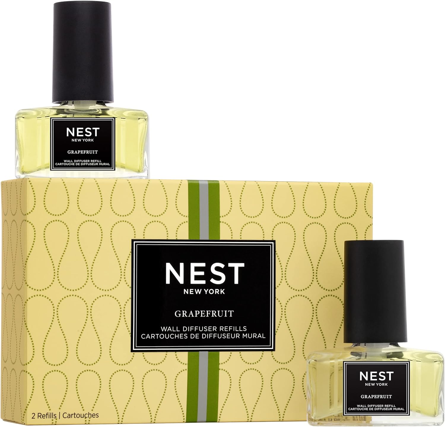 NEST New York Wall Diffuser Refill Vials Set of 2 Grapefruit