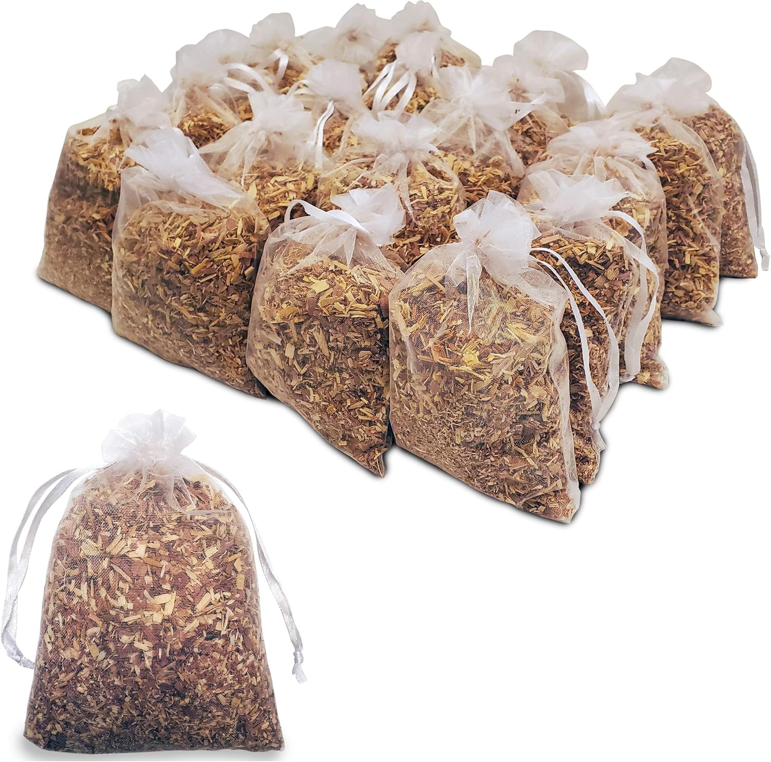 20 XL Cedar Sachet Bags Natural Deodorizer
