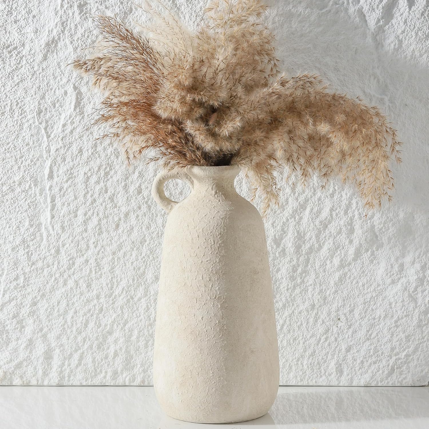 Ceramic Rustic Vase 128 Inch Home Decor Pottery