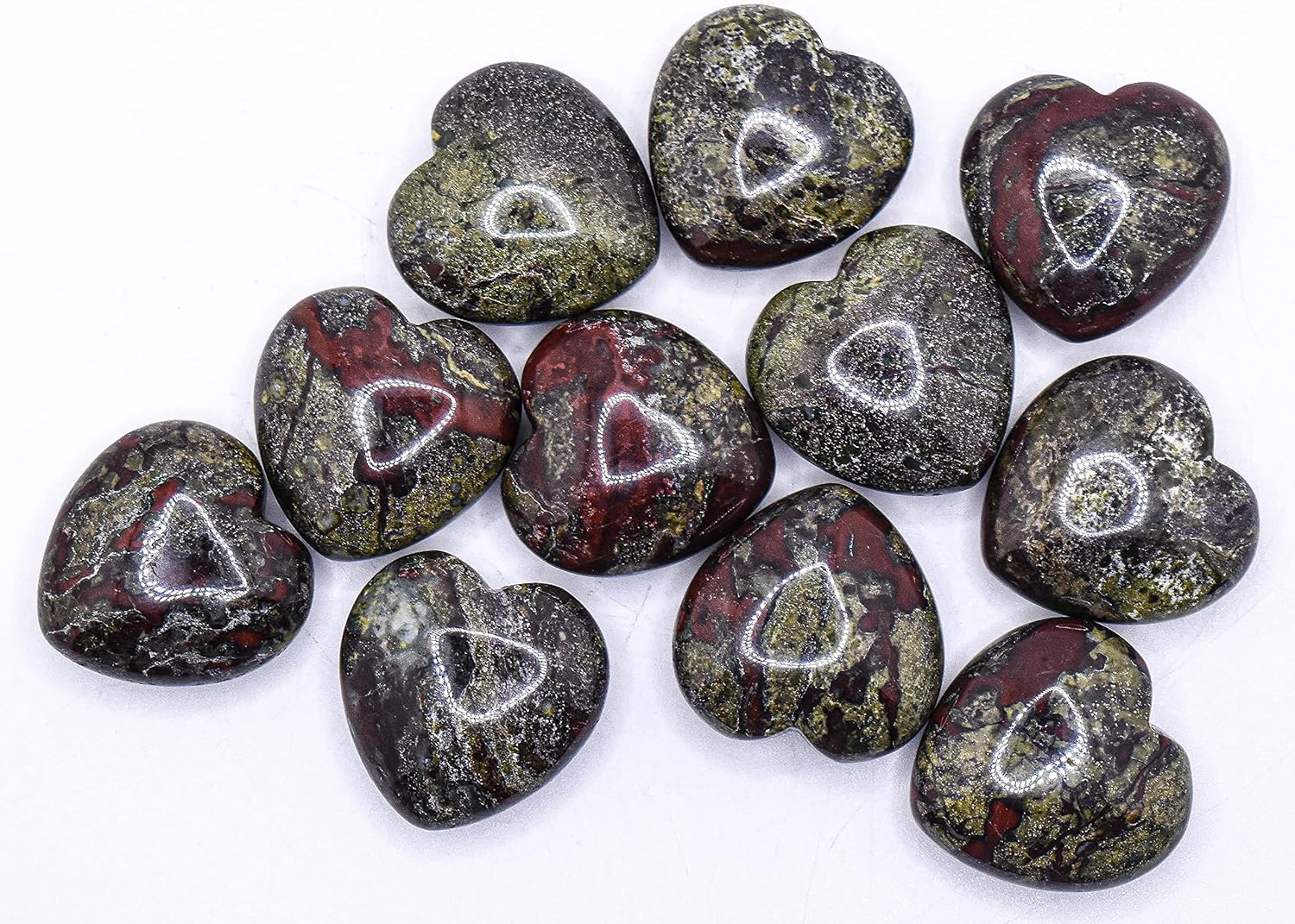 HQRP-Crystal Dragon Bloodstone Heart