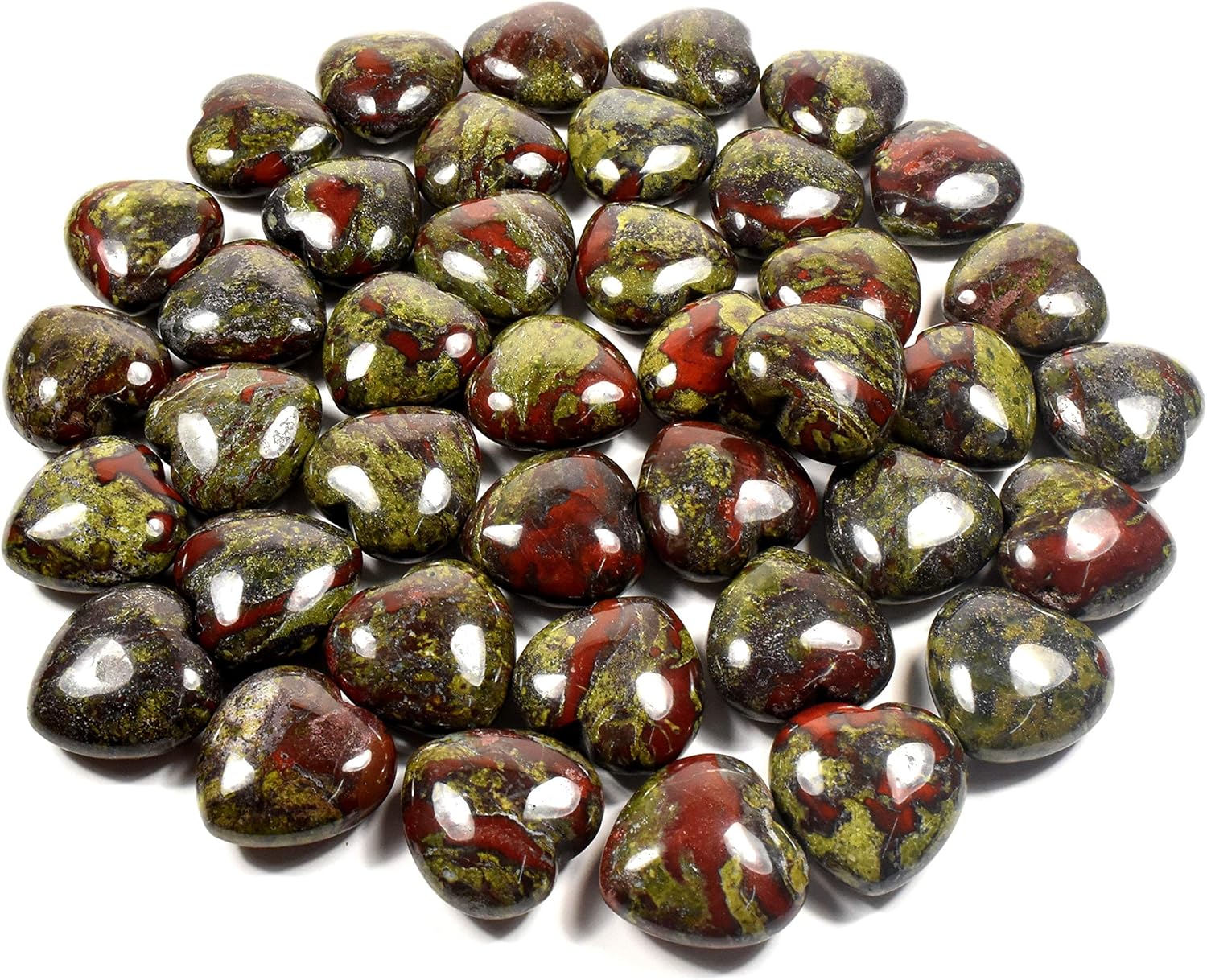 HQRP-Crystal Dragon Bloodstone Heart