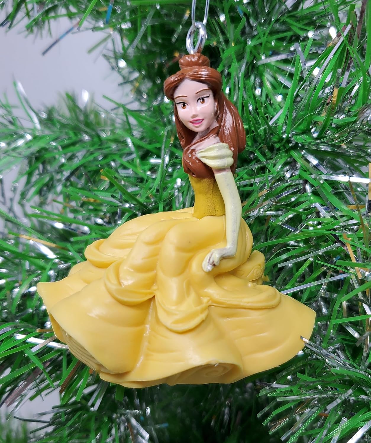 Beauty and The Beast Princess Belle Ornament - Classic Yellow Dress