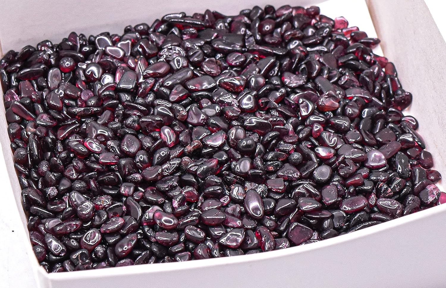 HQRP Deep Red Garnet Tumble Stones 100g