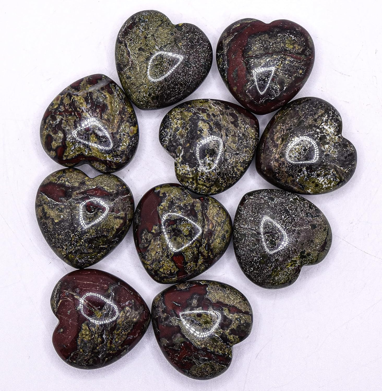HQRP-Crystal Dragon Bloodstone Heart